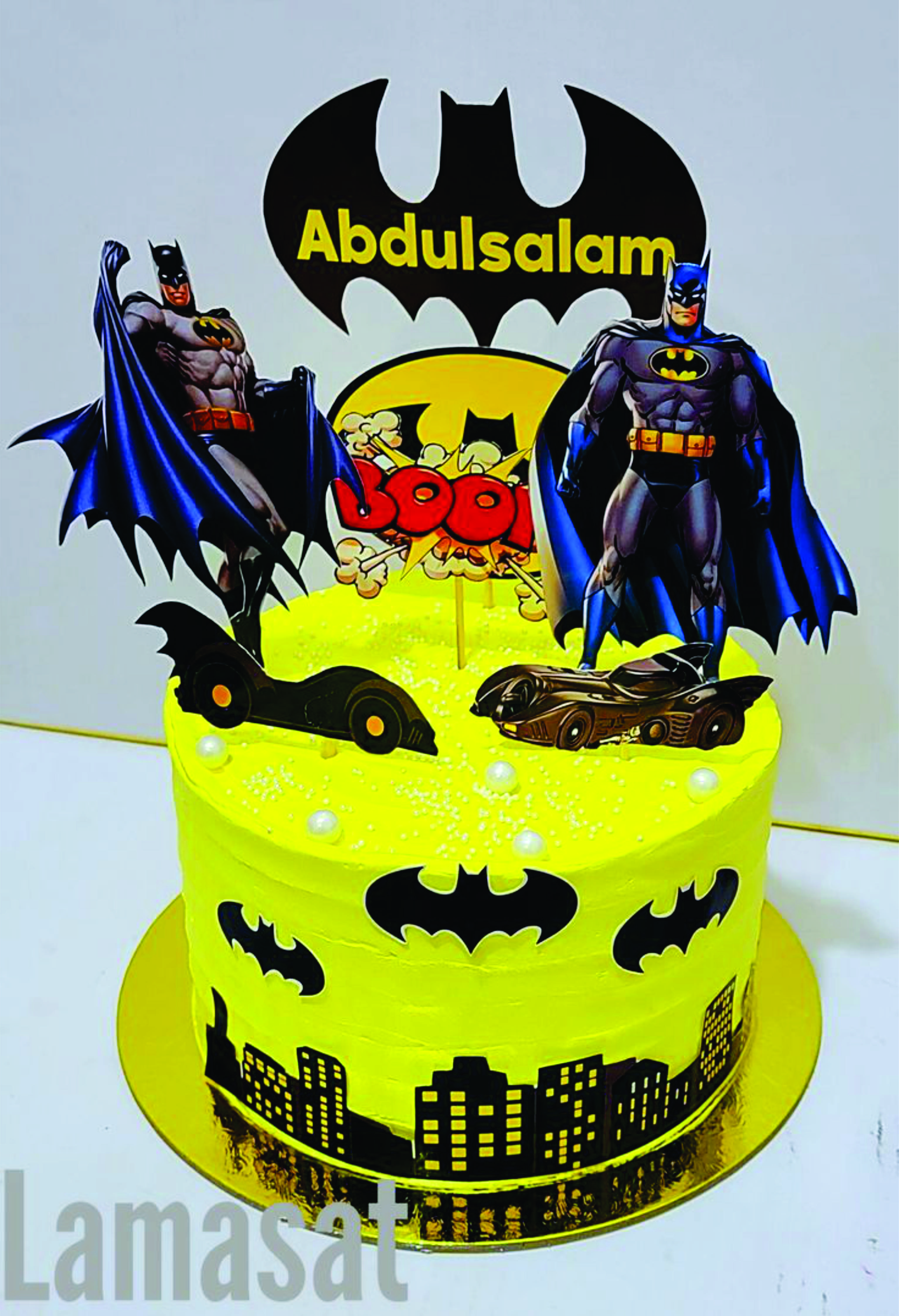 Topper de bolo BATMAN para festa